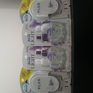 2 Sets Febreze Light Lavender and Plug